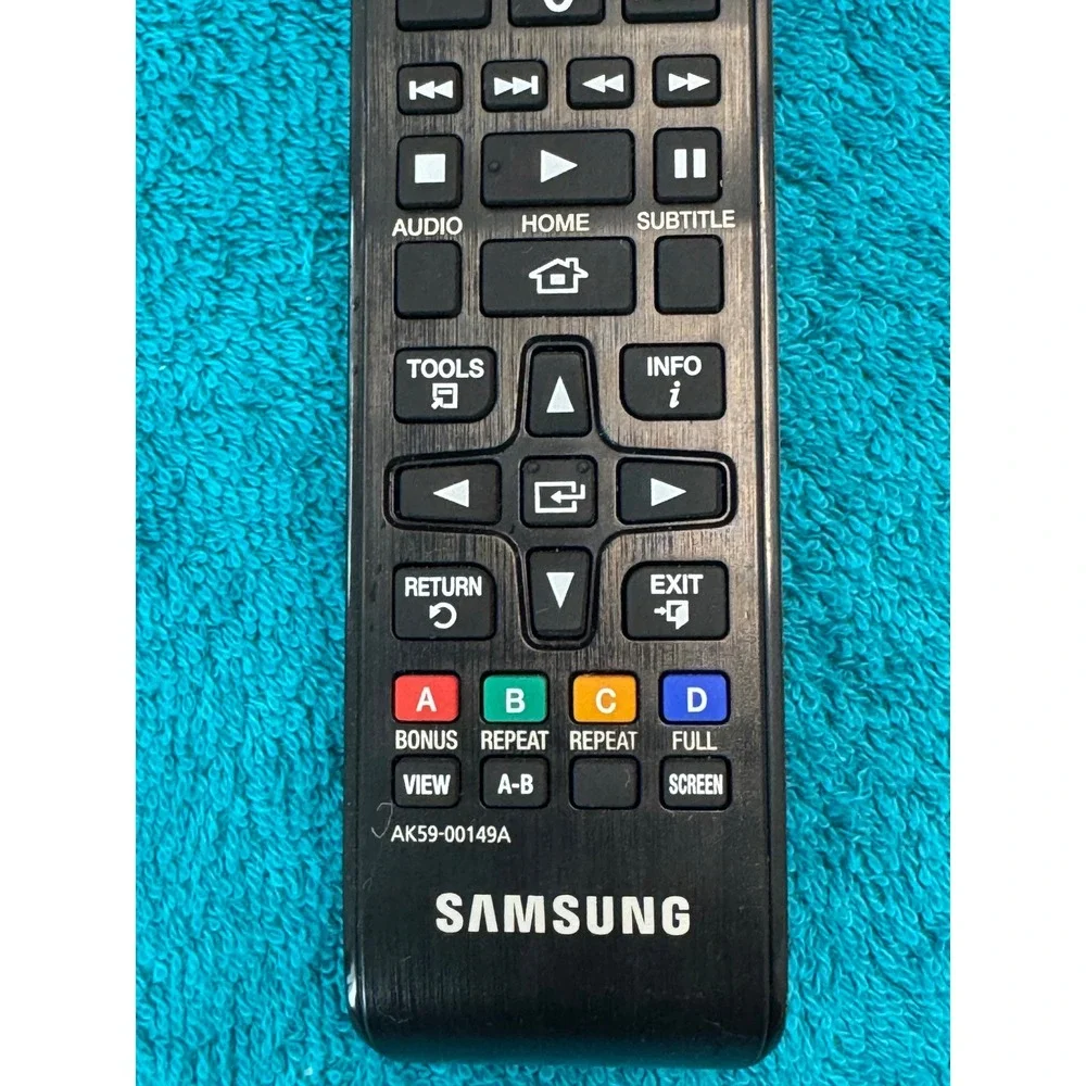 Samsung AK59-00149A Remote Control for DVD Blu-ray Player Black Handheld‎